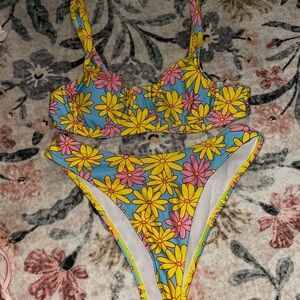 Zaful floral bikini size S